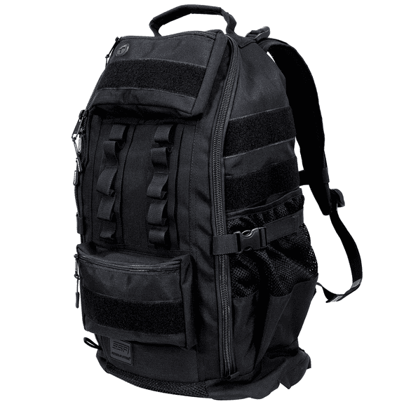 Serious Steel Fitness | 1000D Nylon Backpack | Black