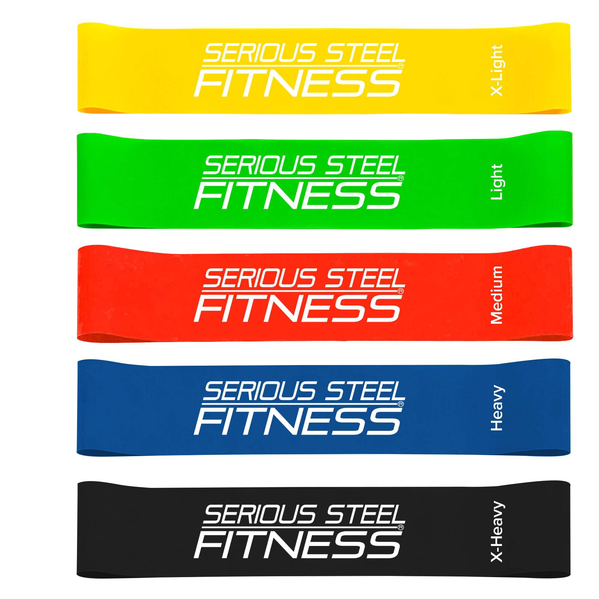 Serious Steel Fitness Mini Loop Resistance Bands Set Singapore