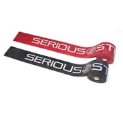 Serious Steel Fitness Mobility Floss Voodoo Floss Band. Recovery Muscle Floss Band Black & Red Set - Regular/Heavy