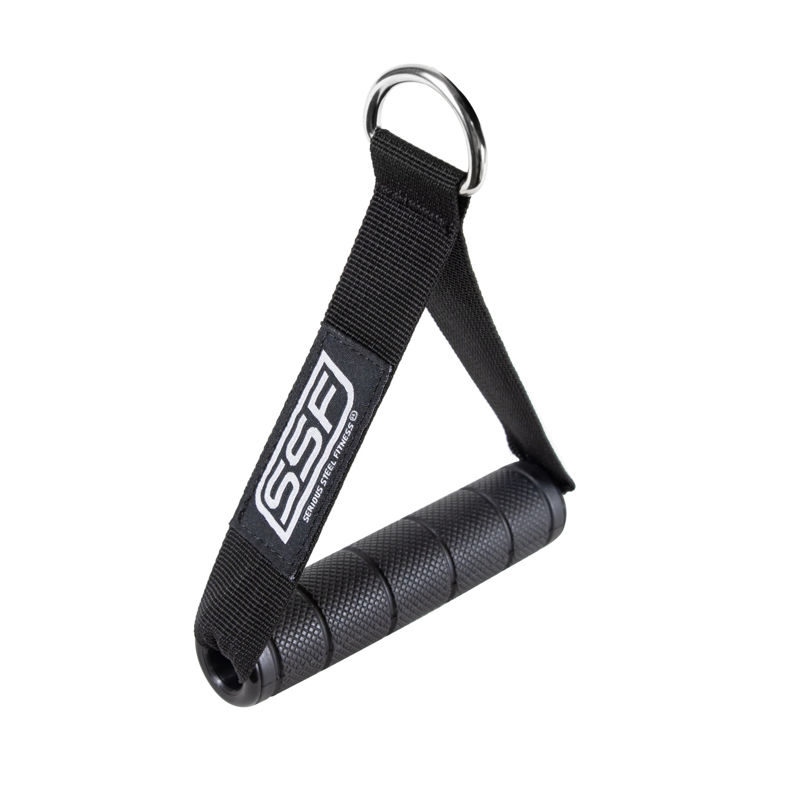 Serious Steel Fitness Nylon Single D Handle Cable Machine Handle