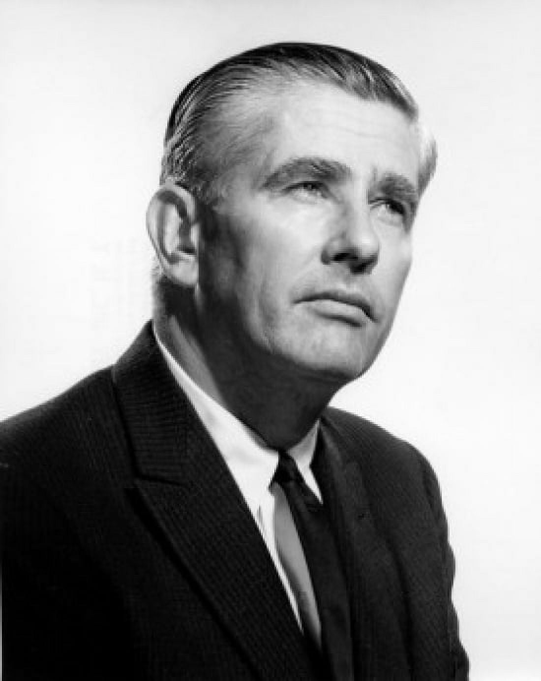 Serious businessman looking away Canvas Art - (24 x 36)