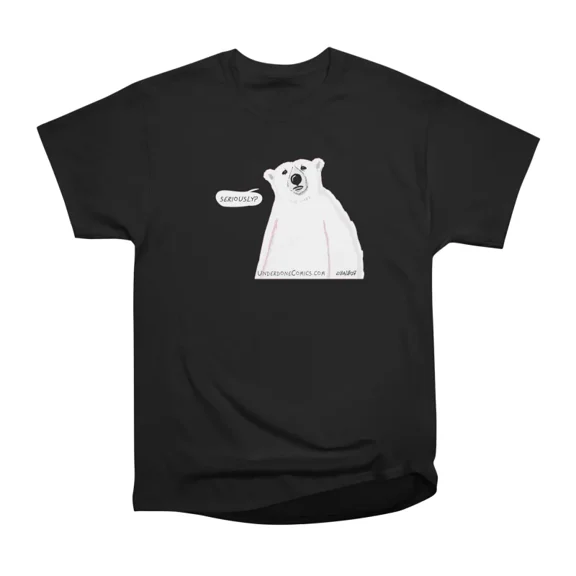 Seriously Asks the Polar Bear T-Shirt Tee Gift For Him Merch For Her Apparel For Friend