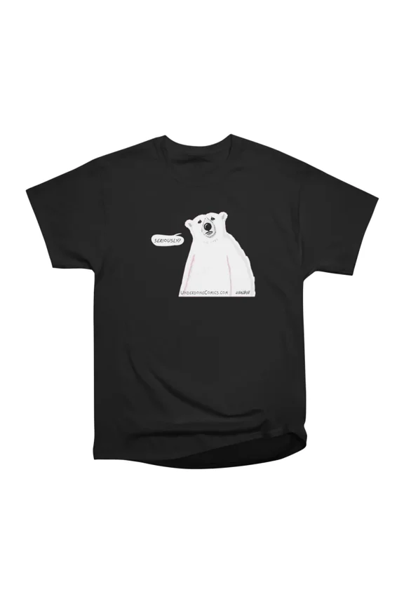 Seriously Asks the Polar Bear T-Shirt Tee Gift For Him Merch For Her Apparel For Friend