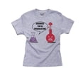 thumbnail image 1 of Seriously, You're Overreacting! Science Beakers Talking Boy's Cotton Youth Grey T-Shirt, 1 of 2
