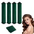 thumbnail image 1 of Seritant Heatless Curls Overnight with Satin Head Scarf, Velvet Hair Rollers for Blowout Look- Curling Rod to Sleep in, Velvet Hair Rollers with Satin Hair Scarf, 1 of 7