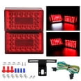 Serlainxin 6inch Boat Trailer MMF7 Kit, Submersible Trailer Led, 6x31