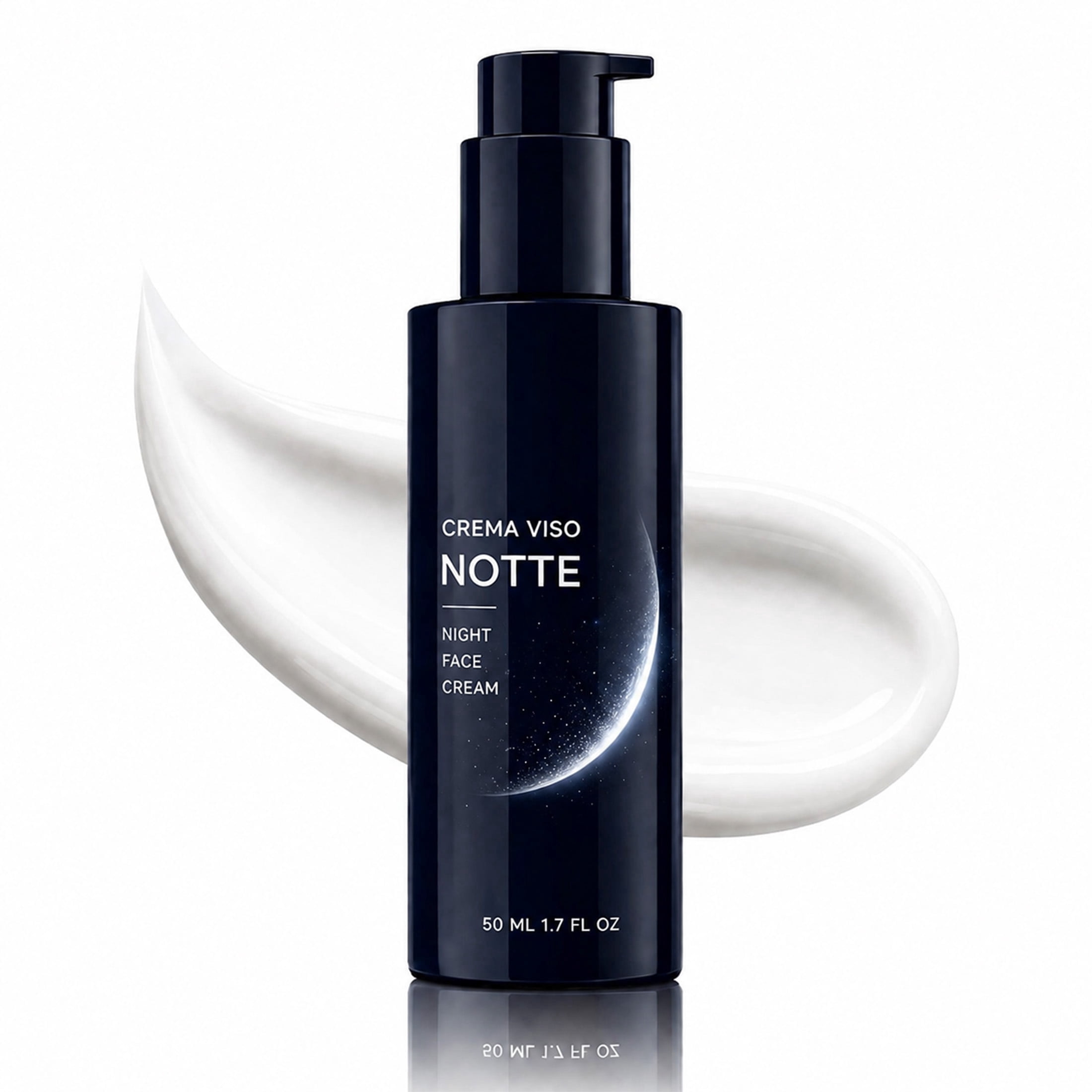 Serlino Lab Night Face Cream for Men, Helps Improve Fine Lines & Skin Firmness, 1.7 Fl Oz
