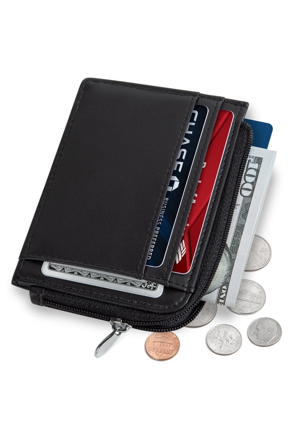 Serman Brand Slim Wallet | Perfect Fusion of Elegance and Functionality| Stylish Women's Wallet | RFID Blocking | Ample Card Storage | Effortless Organization | Midnight