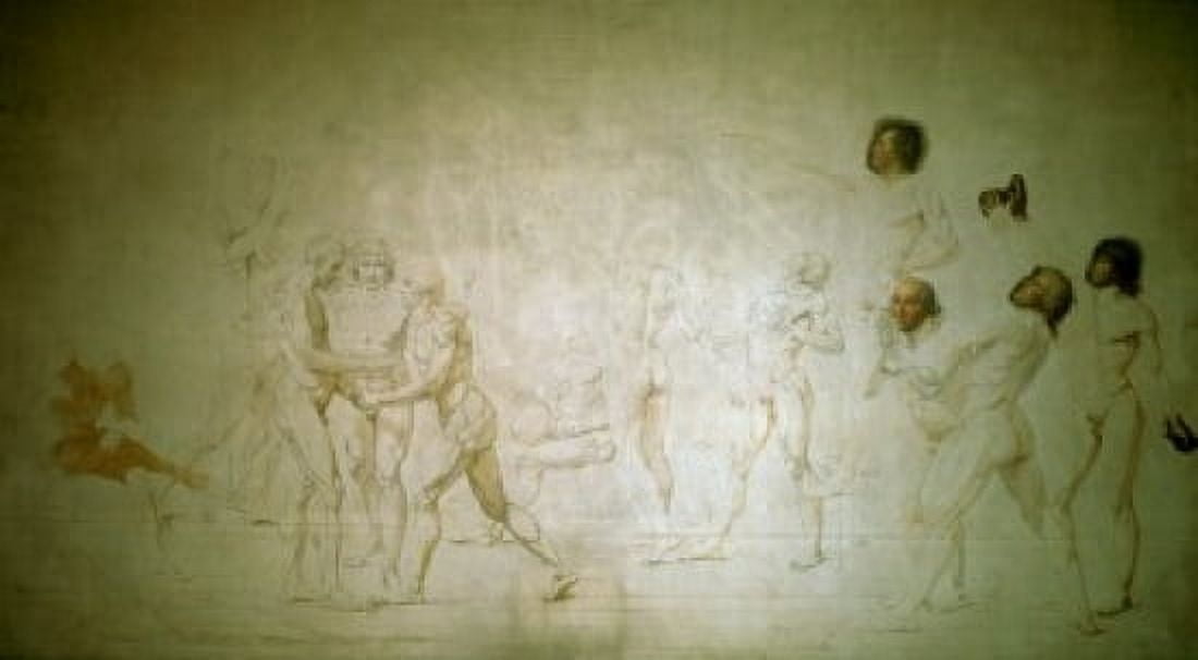 Serment du Jeu de Paume Jacques Louis David (1748-1825 French) Palace of Versailles France Canvas Art - Jacques Louis David (18 x 24)