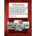 thumbnail image 1 of A Sermon Delivered Dec. 29, 1799: At the Second Parish in Cambridge: Being the Lord's Day Immediately Following the Mela, (Paperback), 1 of 1