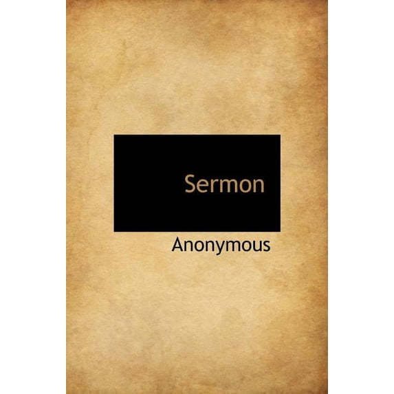 Sermon (Hardcover)