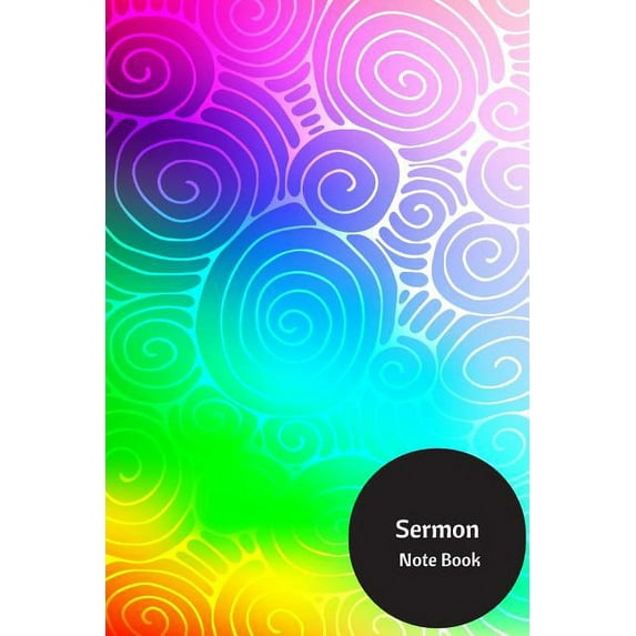 Sermon Note Book : Portable Christian Gift Journal Notebook to Write In. for Sermon Notes, Planning and Devotional. (Ruled 6x9 Journal) Paperback - March 04, 2018