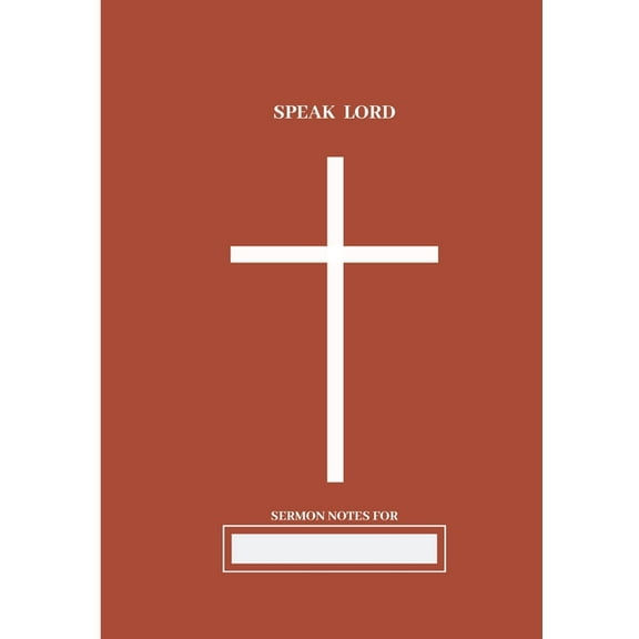 Sermon Note book