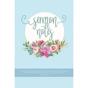 Sermon Notes Keep All Your Church Sermon Notes in One Place, with Speaker, Topic, Scripture Passages, Notes and Prayer Requests for Each Sermon. Paperback