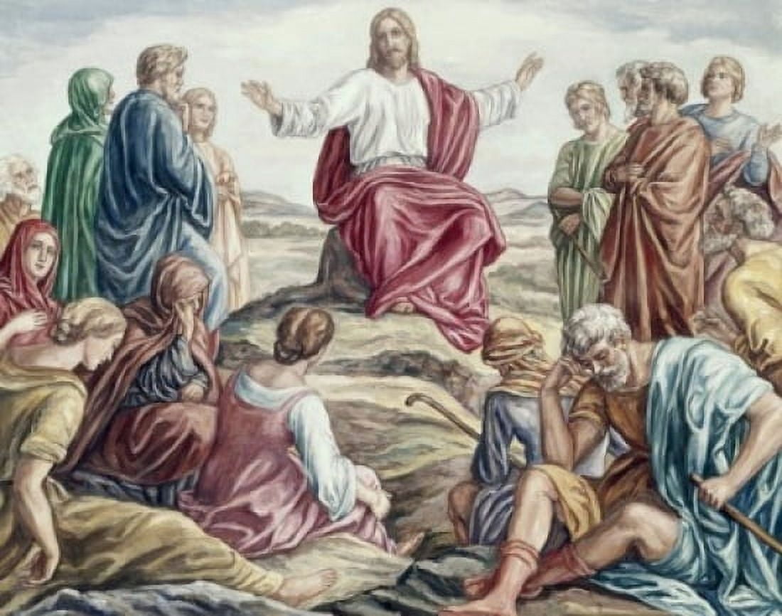 Sermon on the Mount Julius Schnorr von Carolsfeld (1794-1872German) Canvas Art - Julius Schnorr von Carolsfeld (24 x 36)