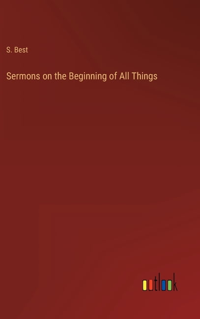 Sermons on the Beginning of All Things (Hardcover)