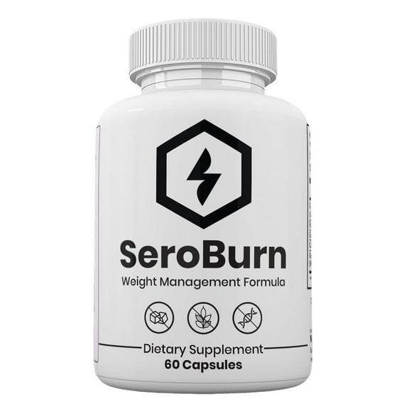 SeroBurn Capsules, Sero Burn Pills, 60 Count