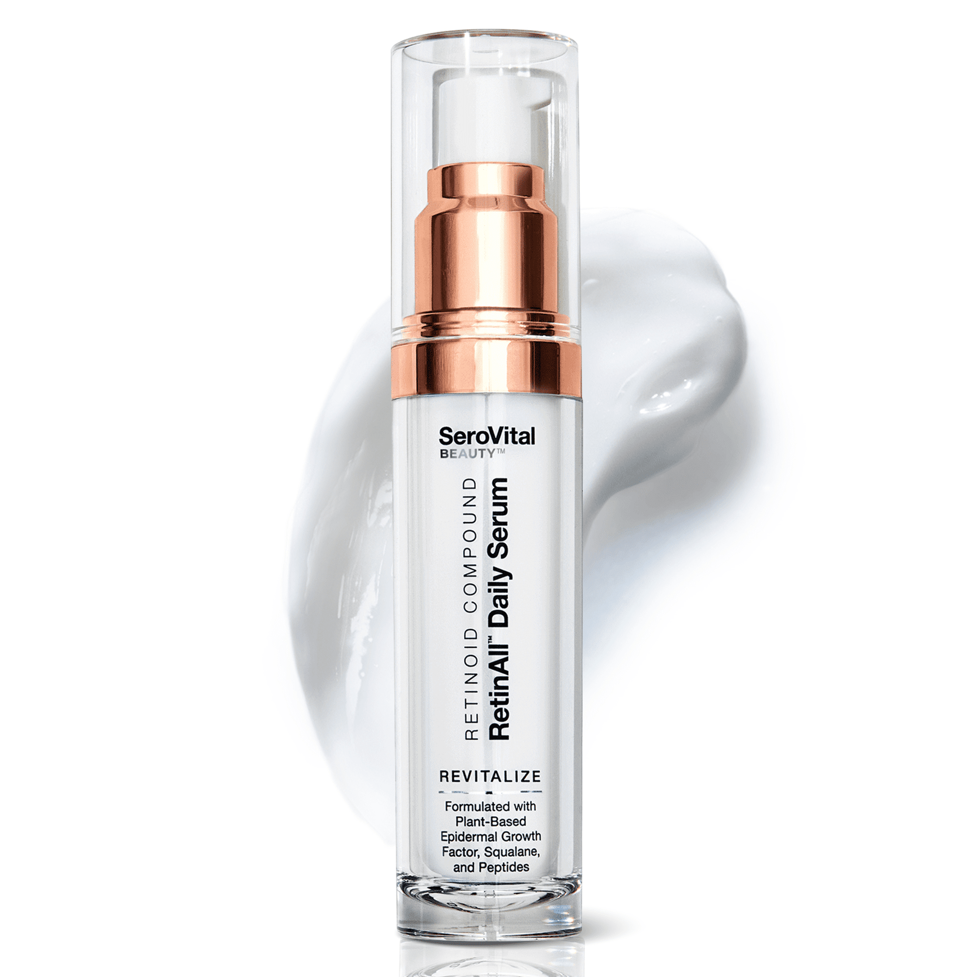 RetinAll Daily Serum – Gentle Retinoid + Peptides for Wrinkles & Firmness | Hydrating Anti-Aging Face Serum for Sensitive, Mature Skin