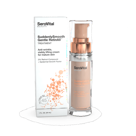 SeroVital Beauty SuddenlySmooth Gentle RetinAll Treatment - Anti Wrinkle Cream - Anti Aging Cream - Wrinkle Cream for Women -Hydrating Anti Wrinkle Cream