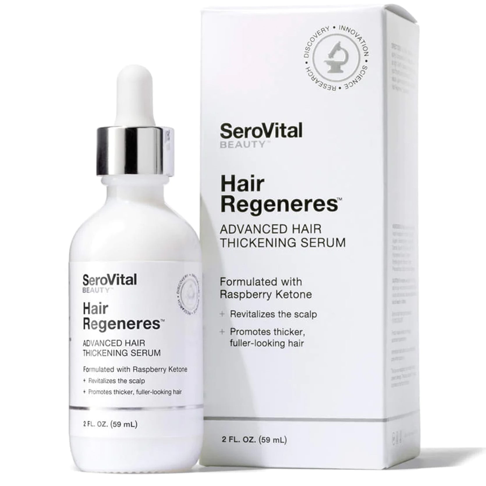 SeroVital Hair Regeneres Advanced Hair Thickening Serum - Nourish Scalp Environment - VISIBLY TRANSFORMS YOUR HAIR