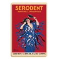 thumbnail image 1 of Serodent Dentifrice Antiseptique Toothpaste - Vintage French Advertising Poster by Leonetto Cappiello c.1928 - 8 x 12 inch Vintage Wood Art Sign, 1 of 4
