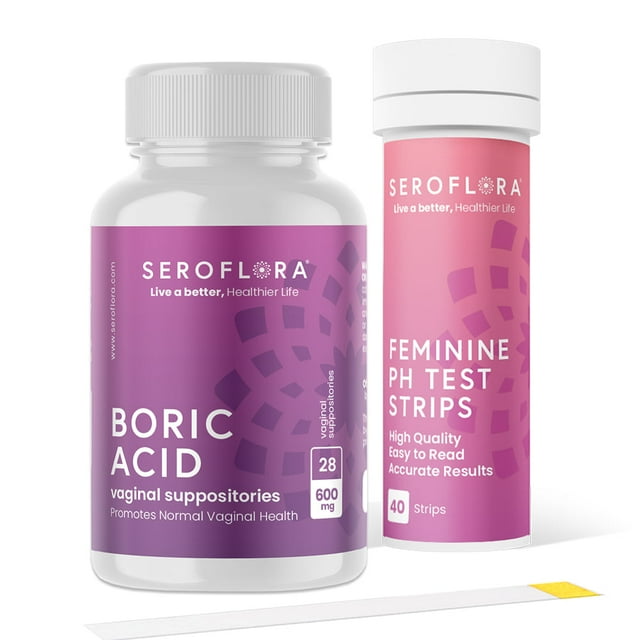 Seroflora Vaginal Suppositories for Yeast Infection & Feminine Vaginal