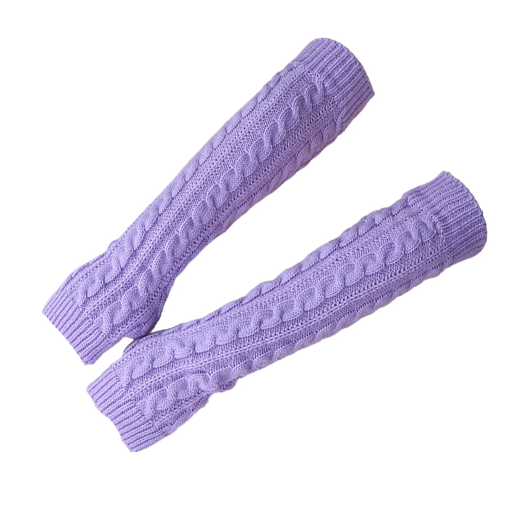 Seroniy 1 Pair Arm Warmers Winter Wrist Warmer Hand Warming Cover Arms