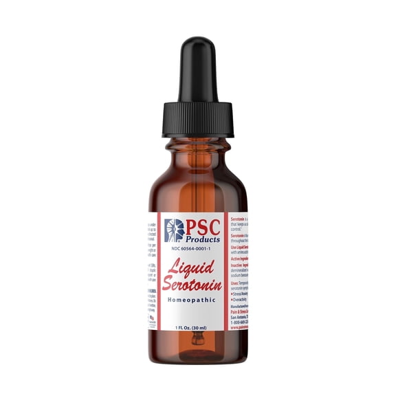 Serotonin Liquid 3X Mood & Relaxation Support, 1 fl oz