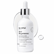 Serovital Advanced Hair Thickening Serum – Revitalize Scalp – Hair Loss Treatment – Scalp Serum Drops – Strengthen Hair- 1 fl oz