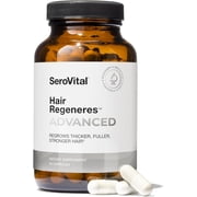 Serovital Hair Regeneres Advanced   Helps Reduce Hair Breakage & Shedding   Supports Scalp Health   Includes Ashwagandha and Marine Collagen