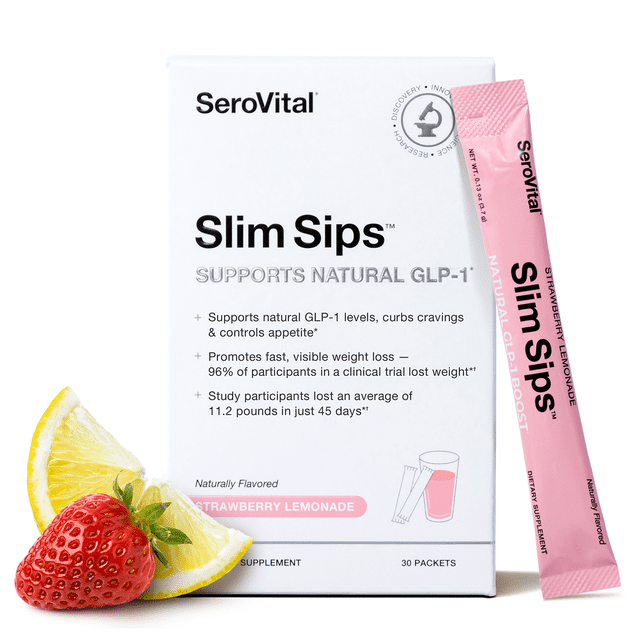 Serovital Slim Sips - Natural Energy Boost and Metabolic Support ...