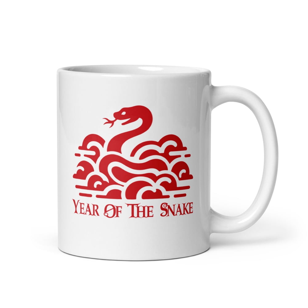 Serpent Astrology 2025 Chinese New Year Mug Zodiac Year of the Snake