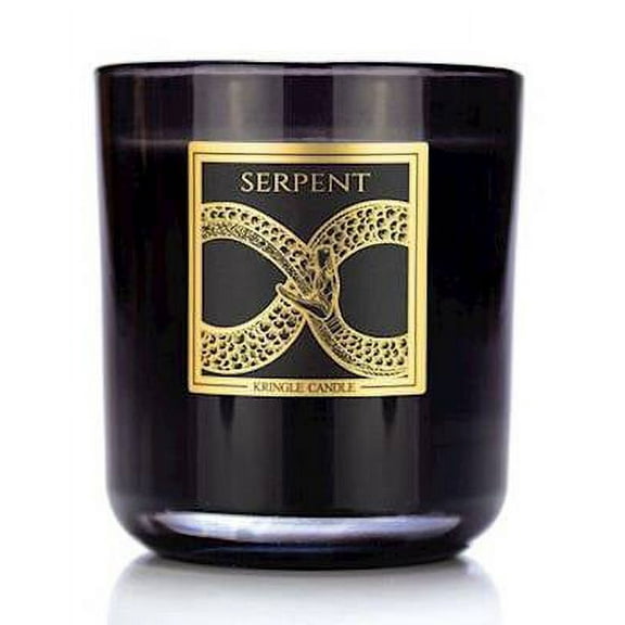 Serpent Black Line 2-Wick Scented Jar Candle by Kringle Candles