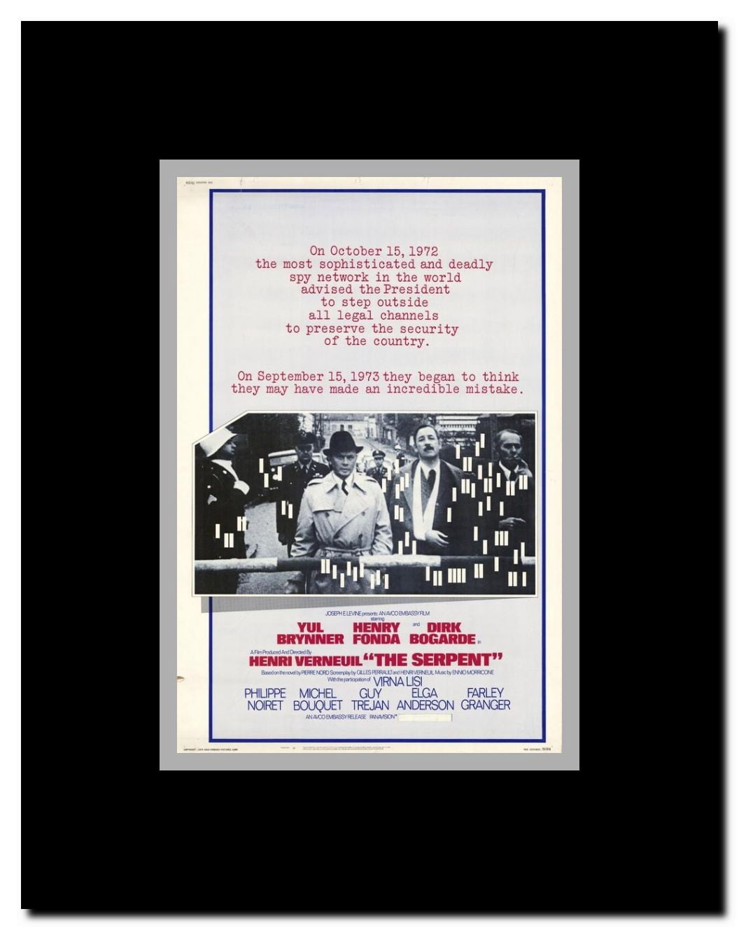 Serpent Framed Movie Poster