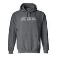 thumbnail image 1 of Serpent Head With Ikal Text Hoodie Men -Ikal Designs, Male Medium, 1 of 4