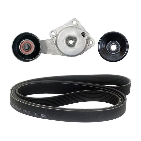 Serpentine Belt Drive Component Kit - Compatible with 1997 - 2001 Ford E-150 Econoline 1998 1999 2000