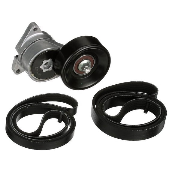 Serpentine Belt Drive Component Kit - Compatible with 1998 - 2002 Honda Accord 3.0L V6 GAS - Gates