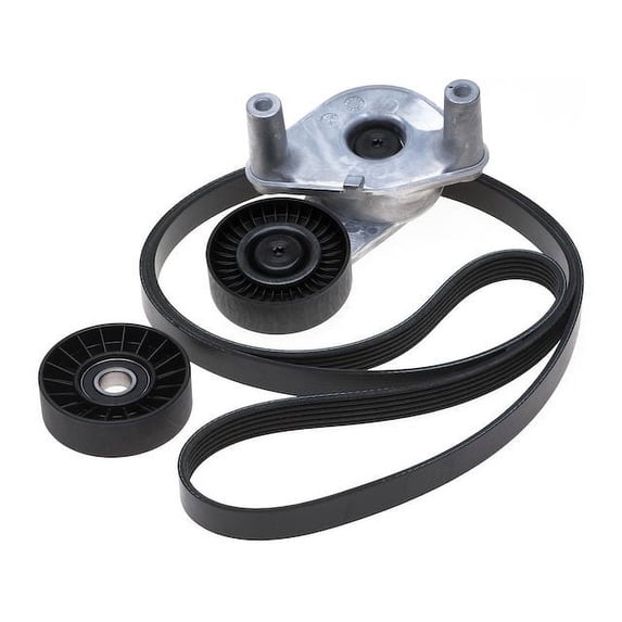 Serpentine Belt Drive Component Kit - Compatible with 1999 - 2000, 2002 - 2005 Hyundai Sonata 2003 2004