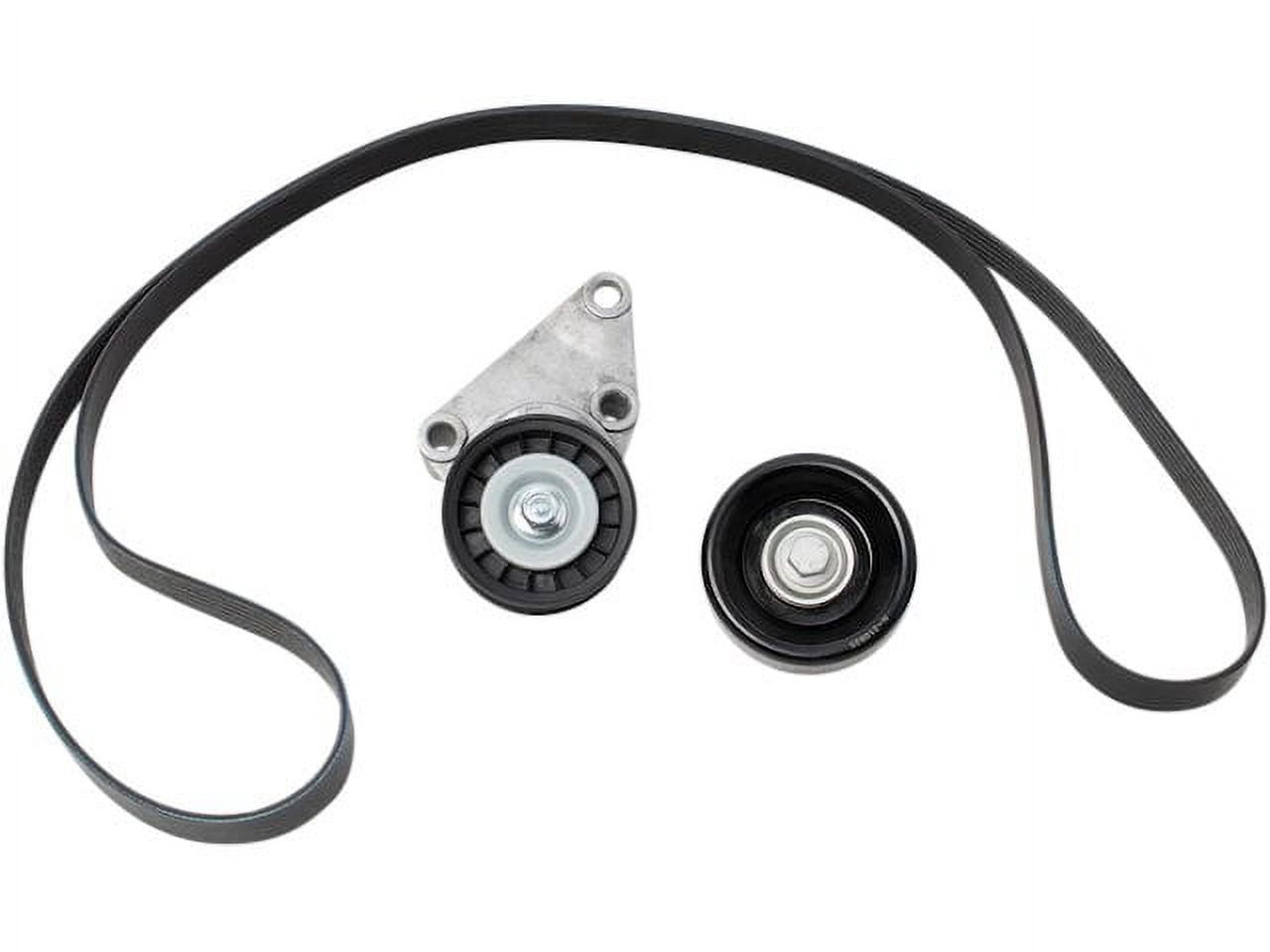 Serpentine Belt Drive Component Kit – Fits 2003-2011 Honda Element 2.4L – Excellent Crown – Belt & Tensioner