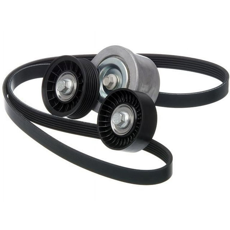 Serpentine Belt Drive Component Kit Compatible with 2004 2006 Jeep Grand Cherokee 2005