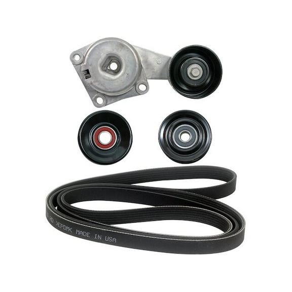 Serpentine Belt Drive Component Kit - Compatible with 2005 - 2007 Ford F-250 Super Duty 2006