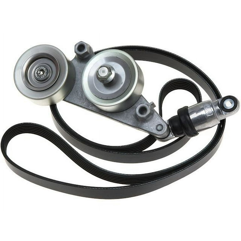 Serpentine Belt Drive Component Kit Compatible with 2005 2010 Honda Odyssey 3.5L V6 J35A7 GAS 2006 2007 2008 2009