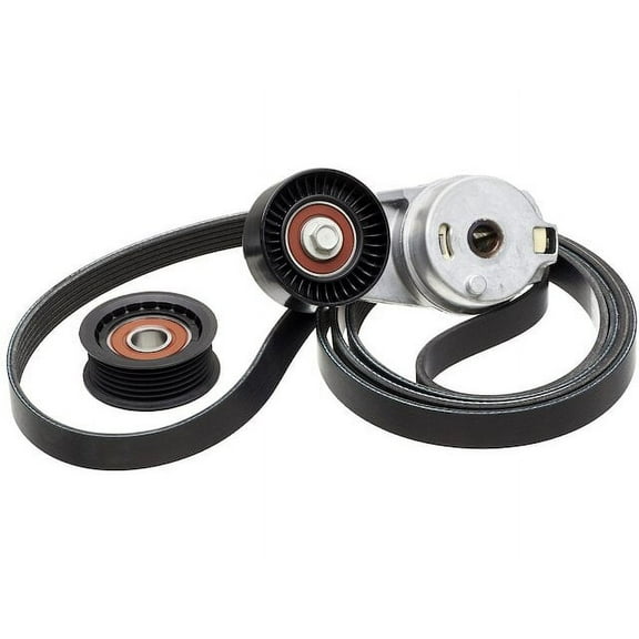 Serpentine Belt Drive Component Kit - Compatible with 2006 - 2010 Dodge Charger 3.5L V6 GAS 2007 2008 2009