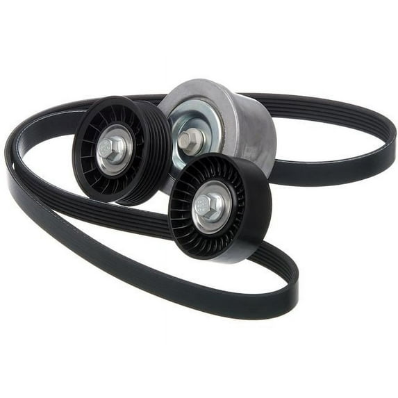 Serpentine Belt Drive Component Kit - Compatible with 2006 Jeep Commander