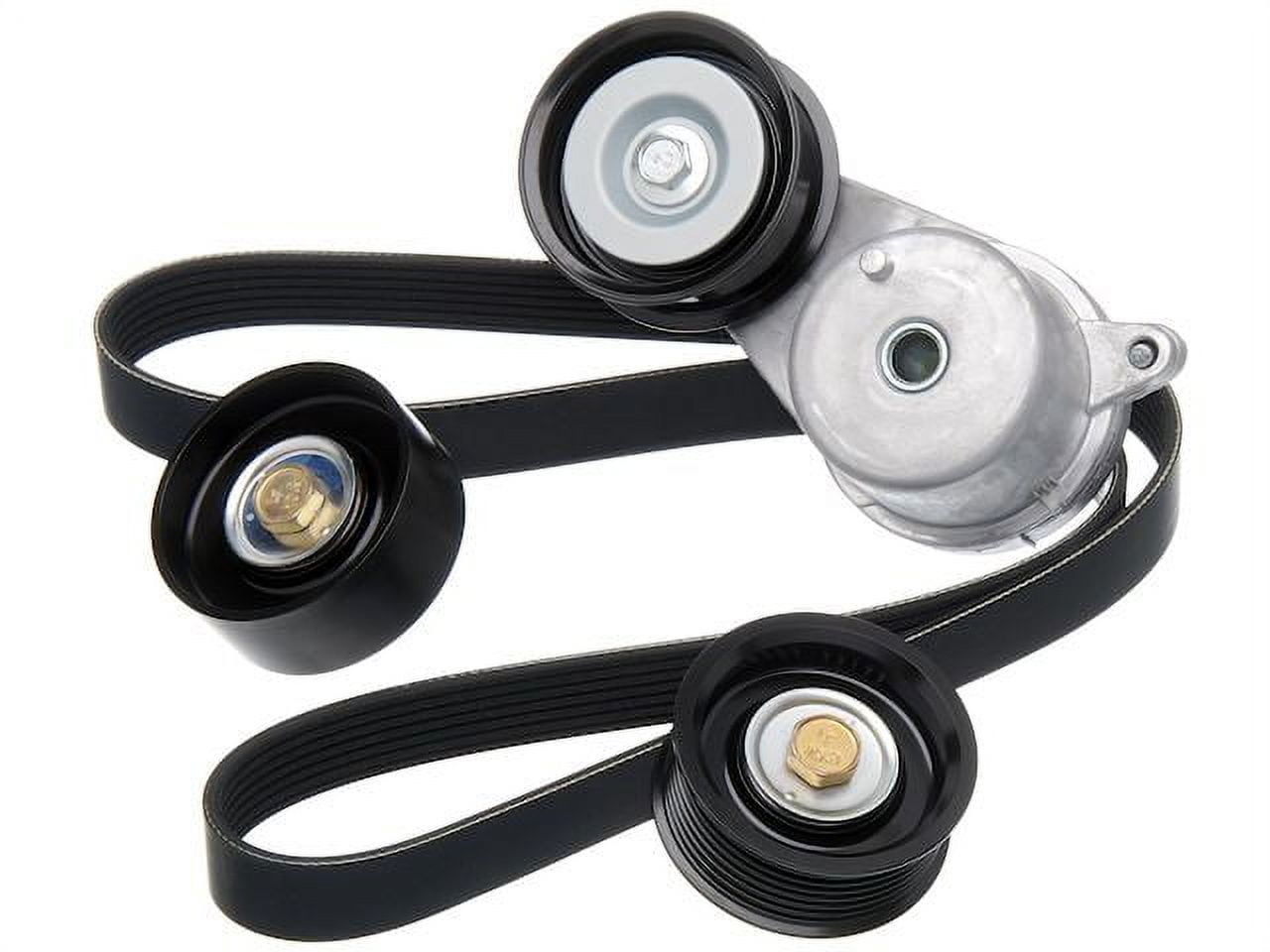 Serpentine Belt Drive Component Kit Compatible with 2007 2008