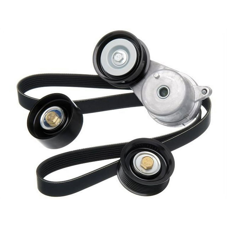 Serpentine Belt Drive Component Kit Compatible with 2007 2008