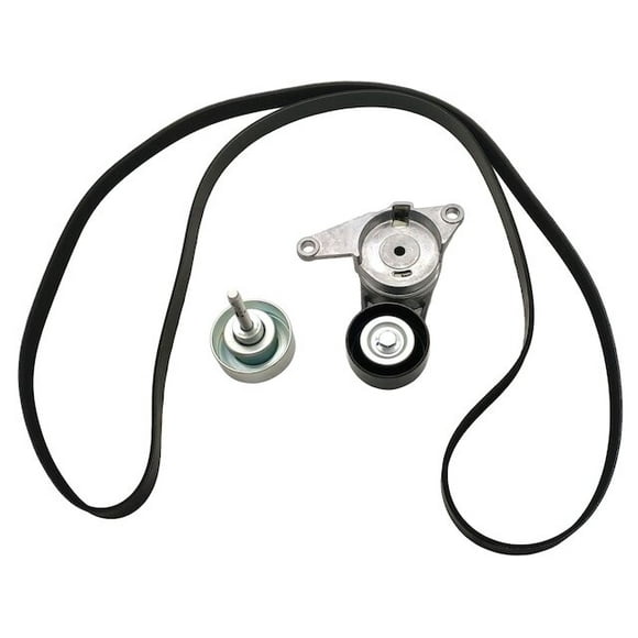 Serpentine Belt Drive Component Kit - Compatible with 2007 - 2010 Saturn Outlook 3.6L V6 Gas 2008 2009