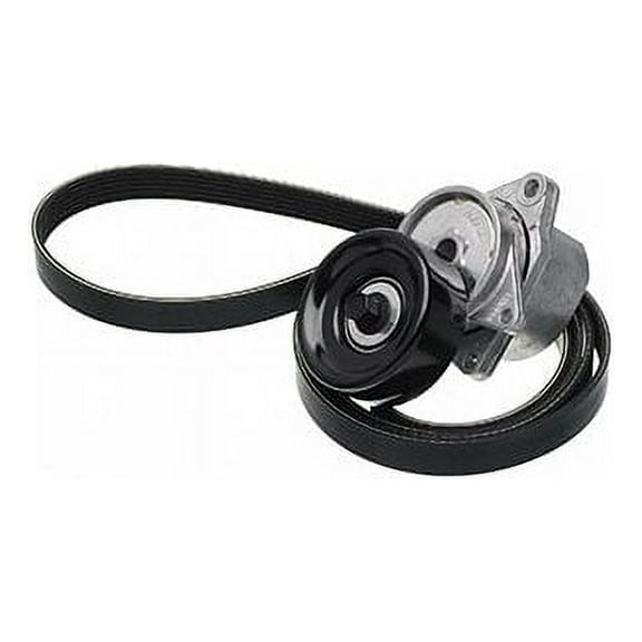 Serpentine Belt Drive Component Kit - Compatible with 2007 - 2013 Nissan Altima 2.5L 4-Cylinder GAS 2008 2009 2010 2011 2012