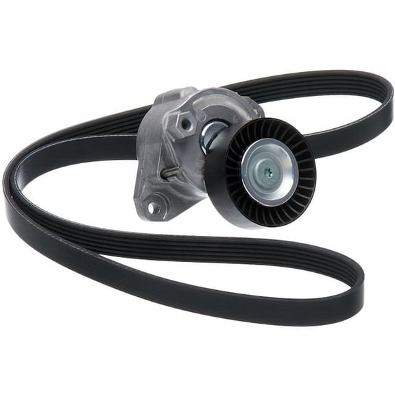 Serpentine Belt Drive Component Kit - Compatible with 2008 - 2009 Mercedes-Benz GL450 4.7L V8 GAS