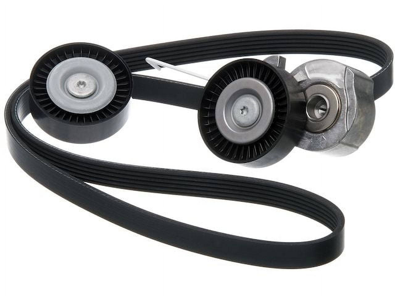 Serpentine Belt Drive Component Kit - Compatible with 2008 - 2015 Volvo XC70 2009 2010 2011 2012 2013 2014